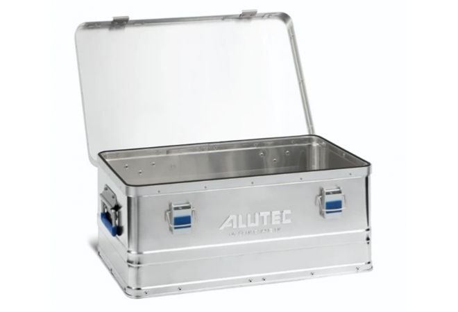 Stapelbak 125x85x86 cm verzinkte pallet volgens model Layher, geheel thermisch verzinkt - max. hijslast 2.000 kilogram - 1258586