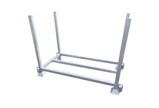 Opslagrek voor kunststof baakvoeten - Baakvoeten pallet - Opslagrek voor baakvoeten - Geleidebaak opslagrek - Baakvoeten opslagbunker - Baakvoeten opslagpallet - 1446.30400140