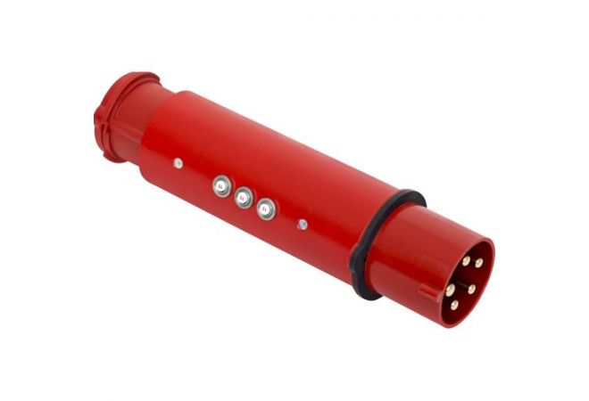 635165 - CEE-verloop adapter stekker 63 A met beveiliging 16A
