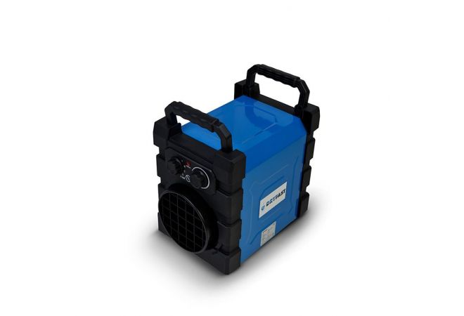 Elektrische kachel DEH3 Dryfast 3 kW 230V, Capaciteit 1.5 - 3 kW, Aansluitspanning 230 V / 50 Hz, Luchtopbrengst 476 m³/uur