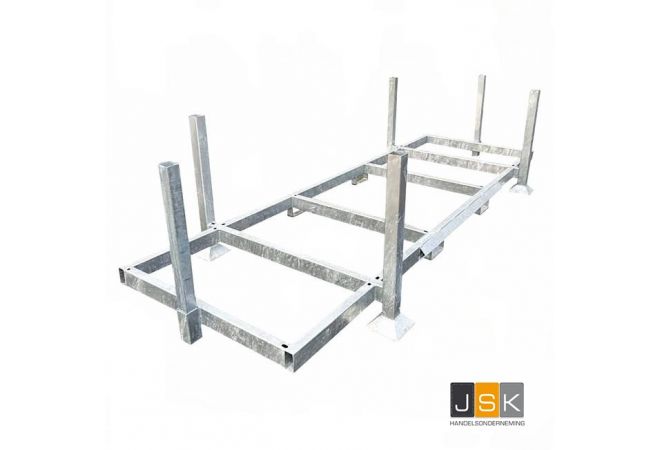 Stenenklem - Rijplaten bok | Rijplaten pallet | Rijplaten stapelrek | Rijplatenrek | Rijplatenbunker | 1446.10100025V HD