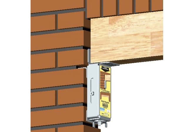 Metselwerk ondersteuning Brick Bracket, maximale belasting uitgeschoven	5.0 kN, set à 2 stuks