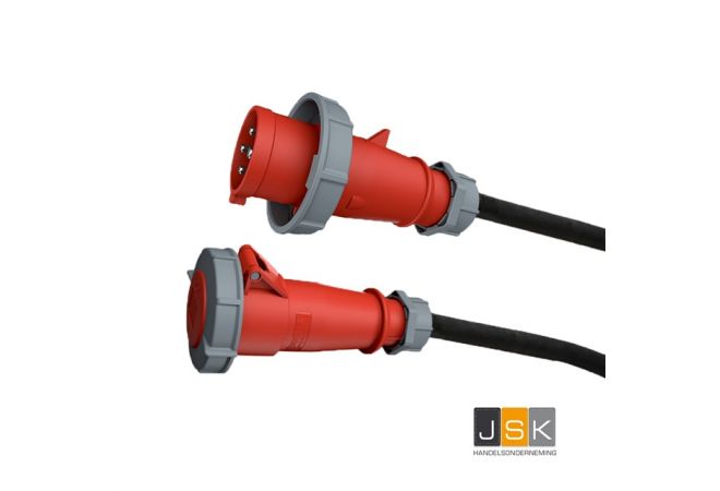 10m Reefer Cable 32A 440v IP67 voor Shipping Container 4 Pin 3h - 324324/10/3h