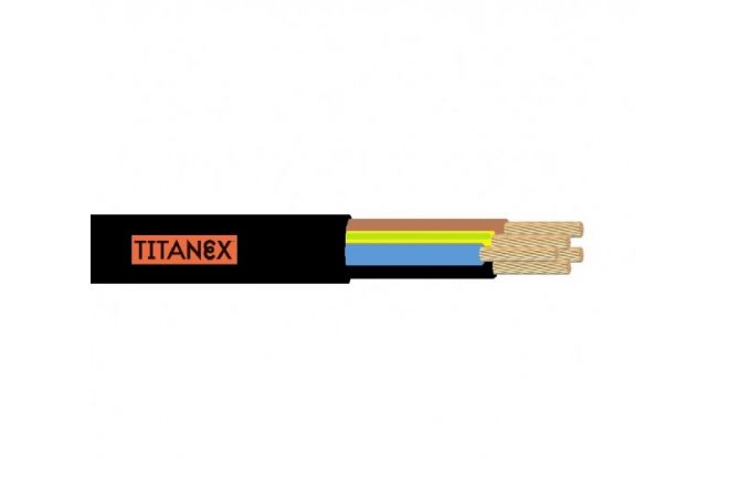 315.400 H07RN-F 4G2,5 mm², zwart 50 meter ring, Außendurchmesser 13.5-17.0mm, Type N30250, kg/km 185, max Ø mm14