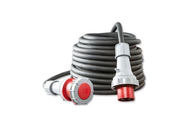 CEE Krachtstroom verlengleiding 50 meter 125A 5p 5x35 mm² H07RN-F - 110648