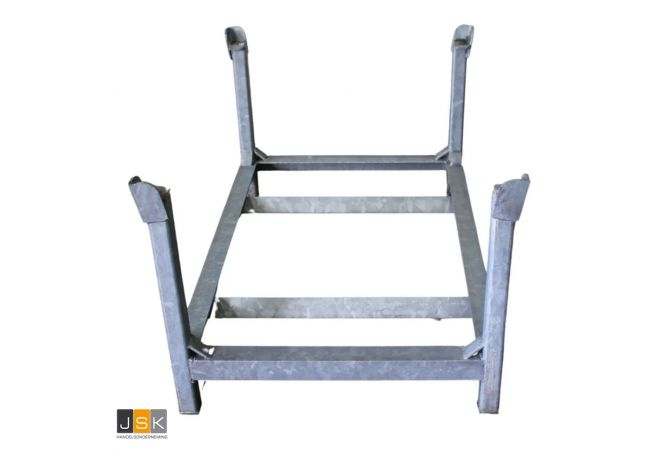 Stapelrek Euro | 1200x800mm | W.L.L. 3.000 kg | Geheel thermisch verzinkt