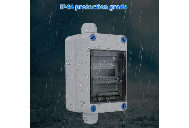 Mobiele stroommeter met 3 fasen – 16 A 400 V digitale stroommeter nauwkeurig energiemanagement en MID-kalibratiefunctie met reset CEE-stekker, 2 m kabel voor binnen en buiten voor campers en caravan 1446-165165