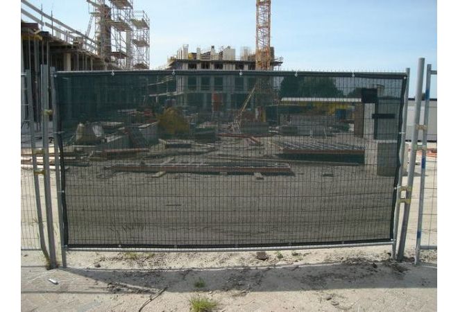 10 stuks Bouwhek Winddoeken | Hekwerknet PE 150 gr/m2 | Winddoorlatend