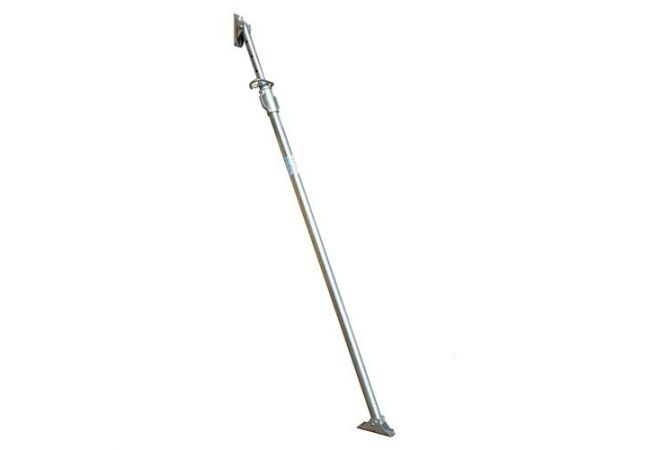 Duw-trekschoor 170-300cm Artikelcode 204400, maximale belasting van 12,26kN ingeschoven; maximale belasting van 9,81kN uitgeschoven