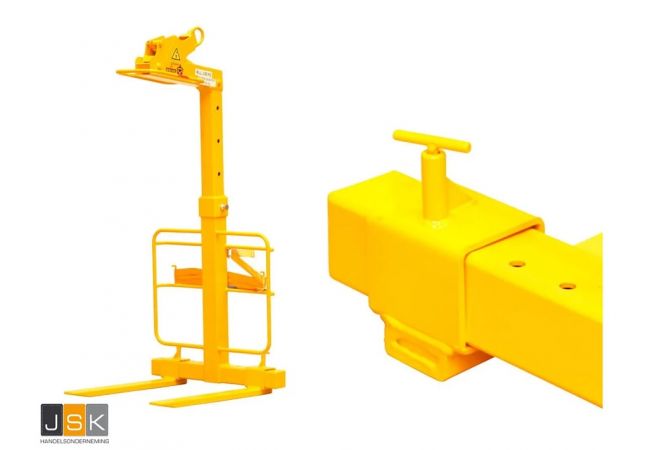 Pallethaak zelf-balancerend, WLL (max.draaglast) 2.000 kg, Eigen gewicht 163 kg, Type 2 ton, BSV PG 100/2-SSB-S