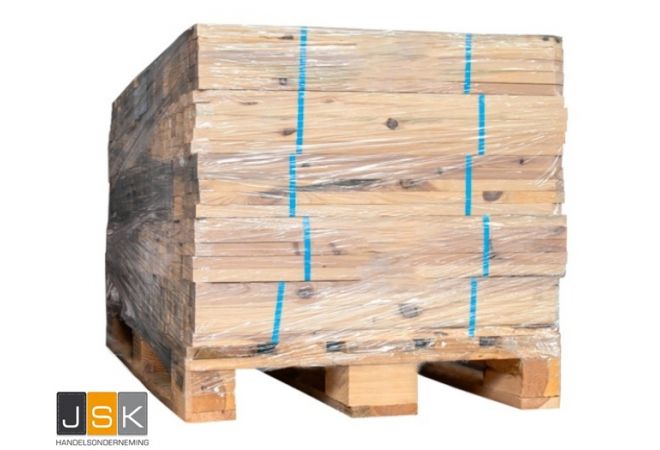 Piketpaal vuren 2 x 3 x 80 cm pallet | 1.000 stuks - Geen bezorgkosten