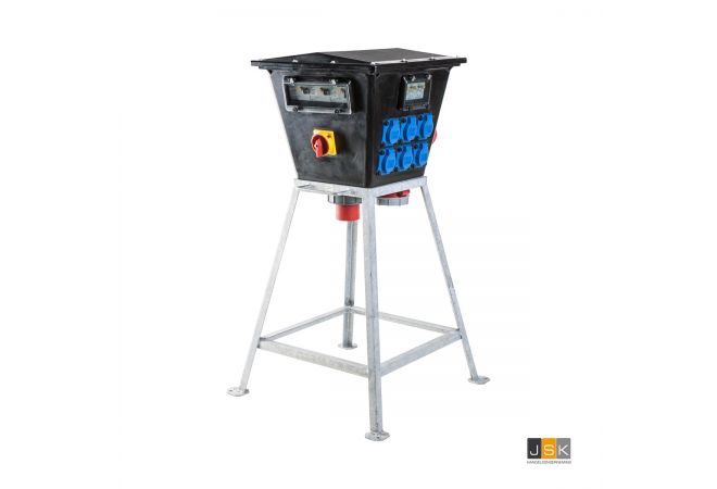 111977 Omega verdeelkast 5x32/5/400 6xSchuKo ALAMAT in+2xDL 63/5 ALS 2x63A&40A 4p 30mA ALA 3x16A 1p+N