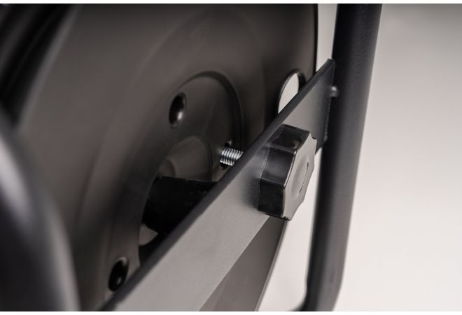 Kabelhaspel - bouwhaspel 25 meter, voorzien van thermische beveiliging, rubber neopreenkabel H07RN-F3G1,5 mm² zwart, spatwaterdicht - 1446.90304 [CLONE]