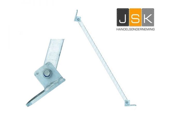 Kalkzandsteenschoor scharnierend model 3.00 meter