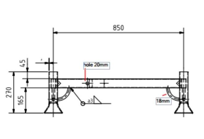 Stapelrek | Stapelpallet | Steigerrek | Stapeljuk | 1250x850mm | inclusief Rongen | 1010.0030 - JSK Handelsonderneming