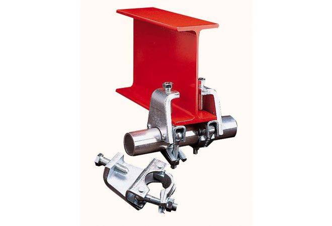 Gesmede Vaste Balkhaakkoppeling 48mm Thermisch Verzinkt | Forged Girder Coupler 48.3 mm