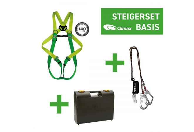 Valbeveiliging Veiligheids-set Climax Steigerset Basis set 90-200