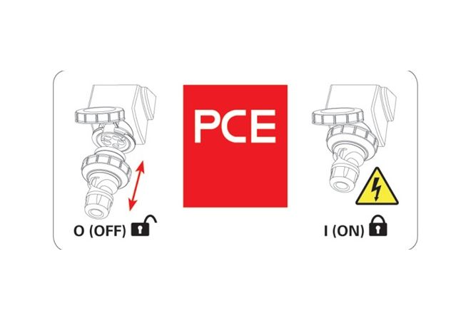 675.2423 | Afschakelbare CEE-wandcontactdoos IP67 32A 4-polig 3h Mechanische vergrendeling | 400V (50+60 Hz) rood |  | Industrial Interlock Waterdichte Industriële Stopcontact voor koel/vries Container