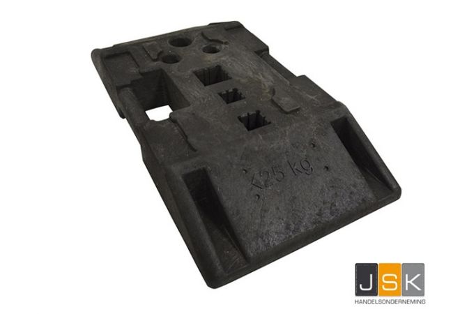 Baakvoet geleidebaak kunststof | 36 stuks | 1446.602281