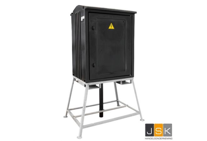 80A Bouwmeterkast KANTO 2.0 | 2x CEE 63A 5p via klemmenstrook voor AL/CU grondkabel | 3x CEE 32A 5p 6h 400V |  6x Schuko 16A 2p+RA 230V