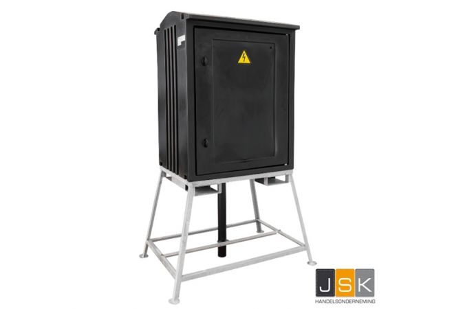 80A Bouwmeterkast KANTO 2.0 | 4x CEE 32A 5p 6h 400V | 6x Schuko 16A 2p+RA 230V | KM1.080.00406-1 | EAN: 4068773533183