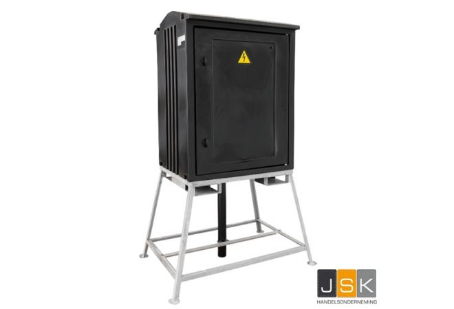 Bouwmeterkast 63 Ampère kunststof KANTO 2.0 | 2x CEE 32A 5p 380V |  6x schuko 16A 230V | KM1.063.00206-1 | EAN: 4068773533039