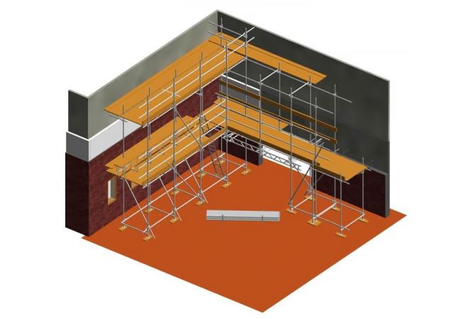 Kantplankkoppeling voor 1 steigerplank | Kantplankhouder voor 1 steigerplank | Kantplank houder voor 1 steigerplank | bord de bordure de raccordement