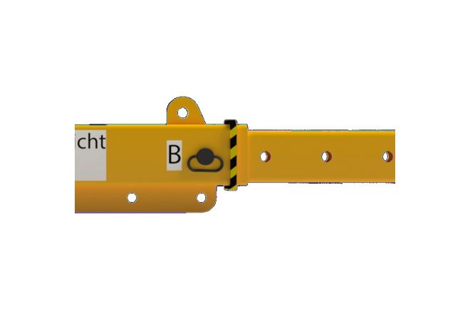 Uitschuifbare evenaar, Min-Max draaglast (kg) 3.000 - 6.000, Lengte (mm) 2.450 - 3.850, Eigen gewicht (kg) 116,  type 2530UES6-3T