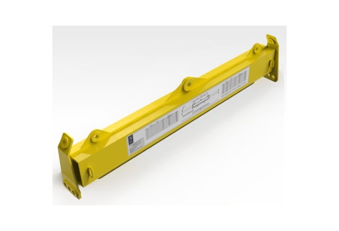 Uitschuifbare evenaar, Min-Max draaglast (kg) 3.000 - 6.000, Lengte (mm) 2.450 - 3.850, Eigen gewicht (kg) 116,  type 2530UES6-3T