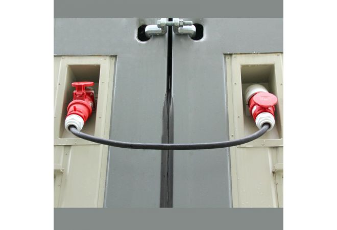 CEE-Verbindingskabel voor units 32A - CEE-Verbindungskabel für Container 32A