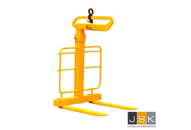 Auto(laad)kraan pallethaak verstelbaar WLL 2.000/1.750 kg type PG-120-1.75-SSB 1.75/2 TON - (Autolaadkraanmodel)
