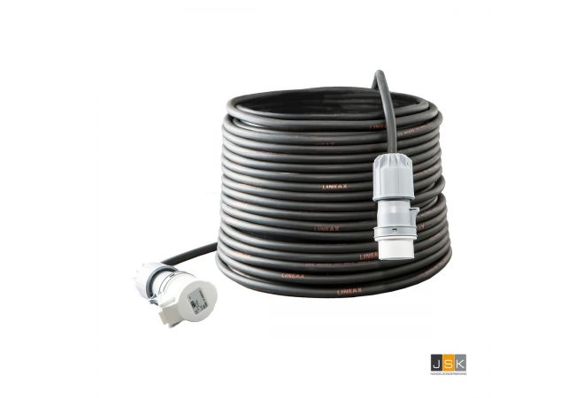 Verlengkabel 10 meter H07RN-F 2x1,5 mm² CEE 16/2/42 12h wit - N1020150282-12H - 105206/10