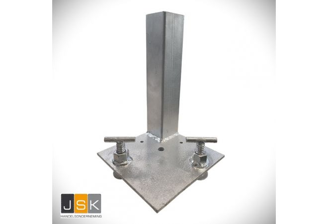 Kimbloksteller verstelbaar voor kimblokken | Verstelbaar lijmprofiel (kim) kalksandstein | verstellbare Füße für Sand-Kalk-Ziegel | pieds réglables pour briques silico-calcaires