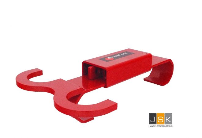 SKU 080-550 | Steigerslot-speciaal slot voor constructiesteigers | Set van 2 stuks | Geschikt voor vrijwel elk type rolsteiger