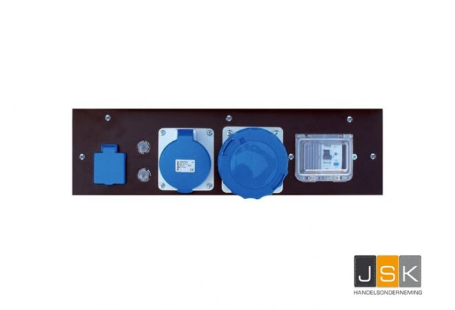 633>323 - Contimac CEE Aggregaat verloop adapter Stroom adapter 63A 3p naar CEE 32A 3p 240V - ongezekerd - 633323 voor GHE R45 12501