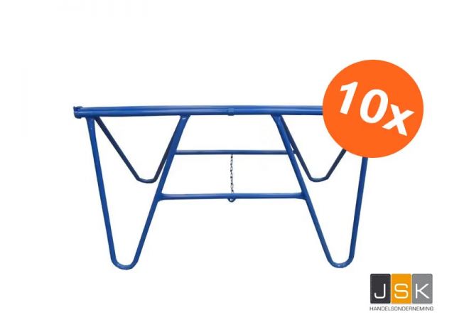 10x Klapschraag 70 cm voordeelset | Metselschraag 70 cm opklapbaar | Klapschragen 70 cm | Aboma gekeurd | 1446.104943