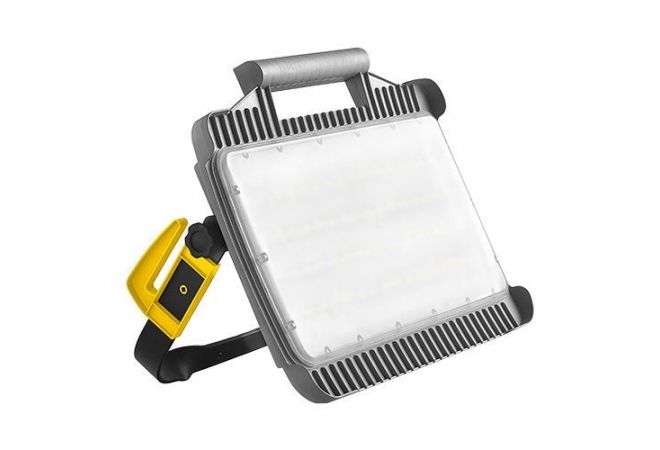 LED-breedstraler 32 Watt + 2 contactdozen Magnum Future | met 2 schuko wandcontactdozen doorlus | 117788