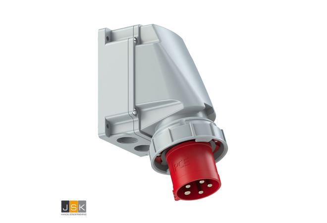 535-6 | CEE opbouw contactdoos IP67, 5-polig, 400 V, 6h 63A | EAN-Code: 4028232202463 | Sirox PCE 835.356/103382