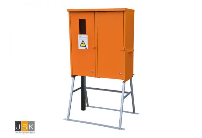 Bouwmeterkast 80A-1306 met bouwwaterput | Actie | 1x CEE 63A 5p 380V | 2x CEE 32A 5p 380V | 1x CEE 32A 4p 380V | 6x schuko 16A 230V | Artikelnummer: 1446.603331 | MERZ/PCE