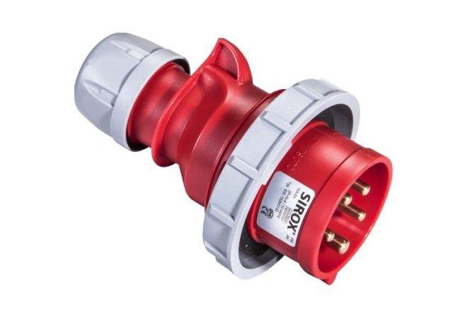 SIROX PCE CEE stekker 16A 5p 6h 400V IP67 - 630.1526