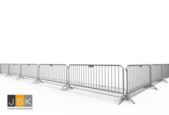 Dranghek 19-spijls M125 verzinkt zwaar model | 2.50 meter | thermisch verzinkt | voorzien van een stickerplaat | 1446.107688