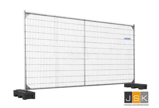 Bouwhek Heras M500 Anti Climb met hoekversterking en middenbuis | 1446.128426