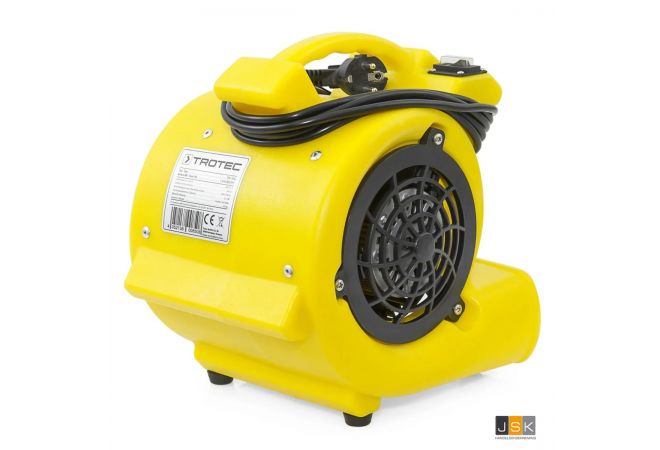 Trotec Turbo ventilator TFV 10 S, Luchtvolume 355 m³/h, Air Pressure 90 Pa, Geluidsniveau 61,5 dB(A)