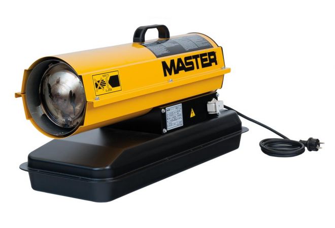 Master Heteluchtkanon - Heteluchtblazer - Direct gestookte heater |  B 70 CED 20kW Artikelnummer: B70CED - 400 m³/u - gratis verzending