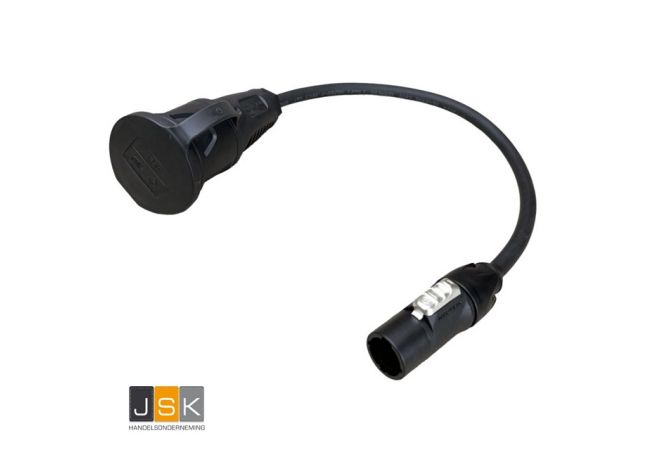 NAC3M-TRUE1-S ->163 | NAC3M-TRUE1-S naar Schuko geaarde stekker 230V | H07RN-F 3G1,5 | 1446.4260596792215