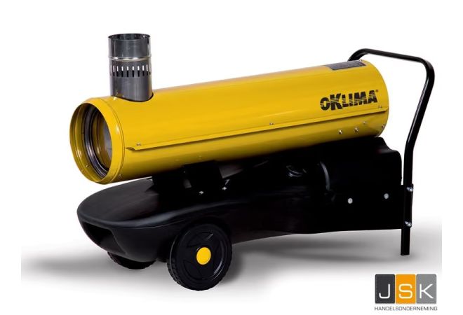 Oklima Heater / Heteluchtkanon Oklima SE 80 - Capaciteit 23 kW - 19.000 Kcal/h - Luchtverplaatsing 550 m³/h - Gratis bezorgd
