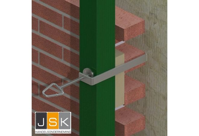 GB metselwerkklem 290x70x40 30x8 verzinkt | 1 stuk - 17710215