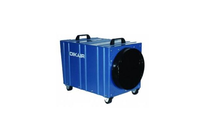 DIKAIR HEATER DE 65 6-9-12KW/400V BLAUW MET CEE STEKKER 4P OF 5P