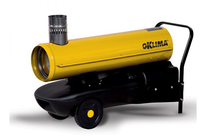 Oklima Heater / Heteluchtkanon Oklima SE 80 - Capaciteit 23 kW - 19.000 Kcal/h - Luchtverplaatsing 550 m³/h - gratis bezorging - JSK Handelsonderneming
