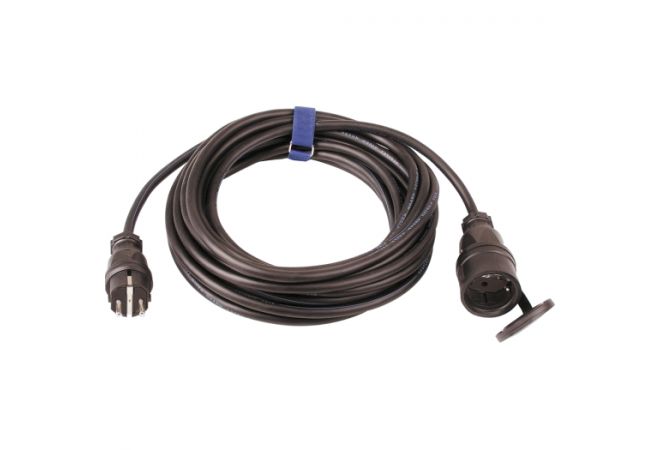 SIROX® zware rubberkabel H07RN-F 3G1,5 mm² 3 meter zwart | 644.103 - JSK Handelsonderneming